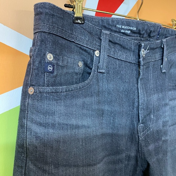 AG Adriano Goldschmied The Matchbox Slim Straight 32x36 - Picture 2 of 10